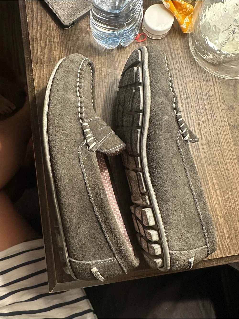 Suede Loafers - Slip-On Dress Shoes